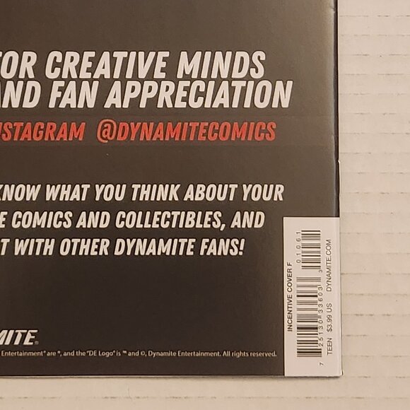 Disney Villains Cruella De Vil #1F (2023) Dynamite Entertainment, Virgin Cvr - Picture 11 of 12